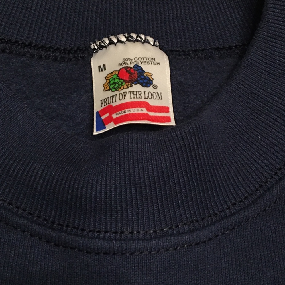 Fruit of the Loom Vintage Crewneck Pullover Size Medium - Picture 6 of 9